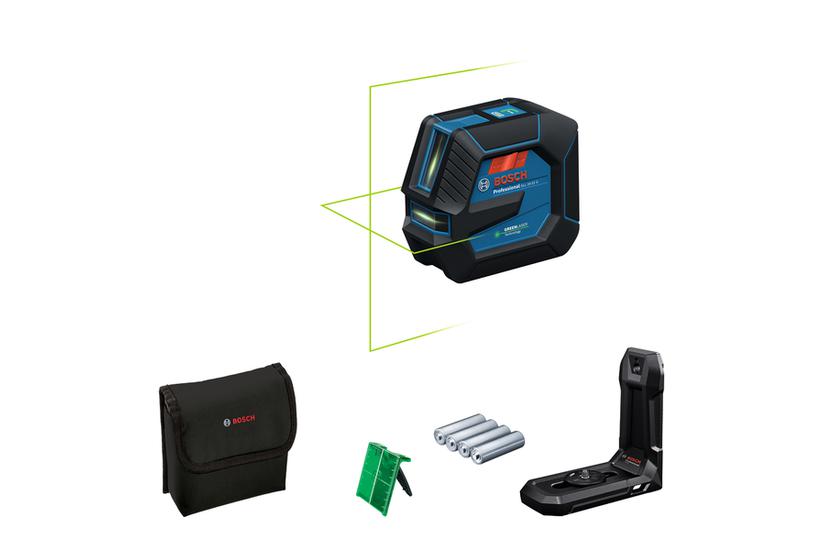 Bosch Laseravståndsmätare - 20 m - Grön - AA - ± 4° - ± 0.3 mm/m - IP65 - 2 - 560,00 g
