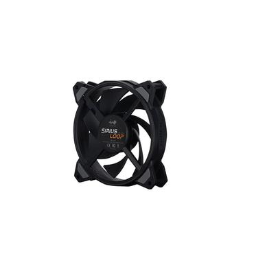 InWin Sirius Loop RGB PWM LÃÂ¼fter 3er Pack inkl. RGB-Controller - 120 mm, schwarz