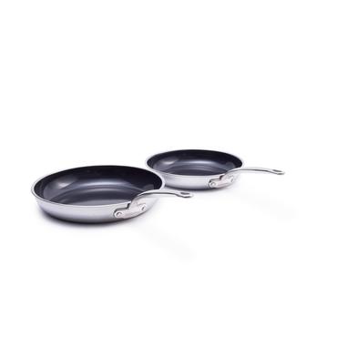 GreenPan Barcelona Pro 2Tlg Bratfpfanneset 24+28cm Schwarz