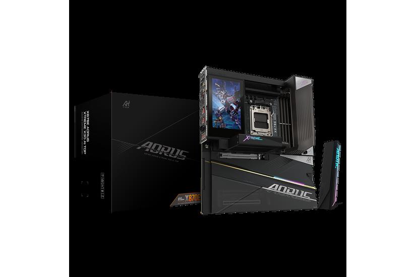 GIGABYTE Moderkort - AMD X870E - AM5-sockel - Utökad ATX - DDR5-SDRAM