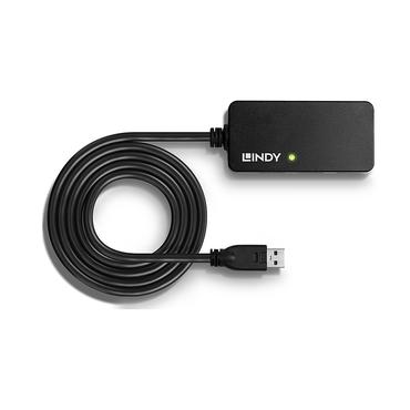 Lindy 43159 interface hub USB 3.2 Gen 1 (3.1 Gen 1) Type-A 5000 Mbit/s Sort