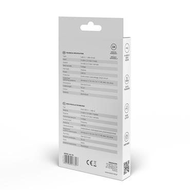 Savio Hub USB-C - 4 x USB-A AK-54 USB 3.2 Gen 1 (3.1 Gen 1) Type-A 1000 Mbit/s Sort