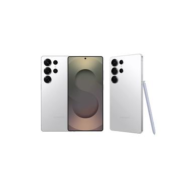 Samsung Galaxy S25 Ultra - titanium hvid sølv - 5G smartphone - 256 GB - GSM