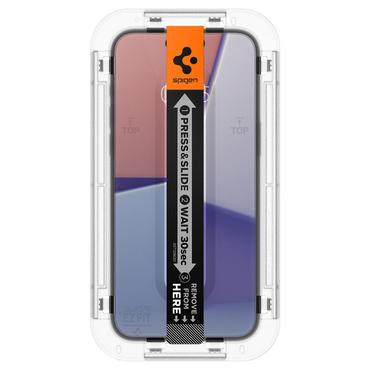 Spigen Glas.tR EZ Fit HD, Apple, iPhone 15, Transparent, 1 stk