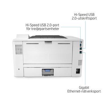 HP LaserJet Enterprise M406dn - skrivare - svartvit - laser