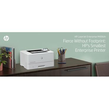 HP LaserJet Enterprise M406dn - skrivare - svartvit - laser