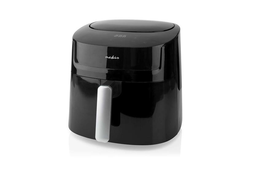 Nedis Hot Air Fryer | 7,2 l | Timer: 240 min | Number of presetprograms: 8 | Digital | Black