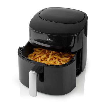 Nedis Hot Air Fryer | 7,2 l | Timer: 240 min | Number of presetprograms: 8 | Digital | Black