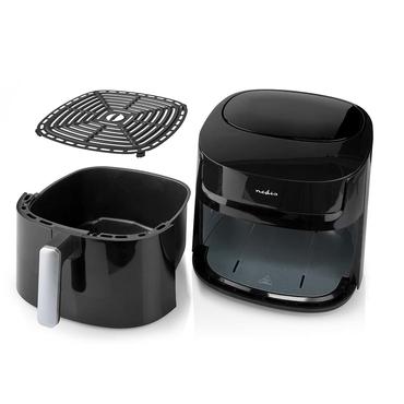 Nedis Hot Air Fryer | 7,2 l | Timer: 240 min | Number of presetprograms: 8 | Digital | Black