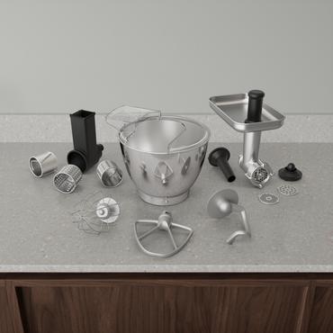 Electrolux E5KM1-6GBP foodprocessor 1200 W 5 L Sort, Grå