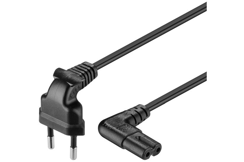goobay - strømkabel - Europlug til IEC 60320 C7 - 30 cm