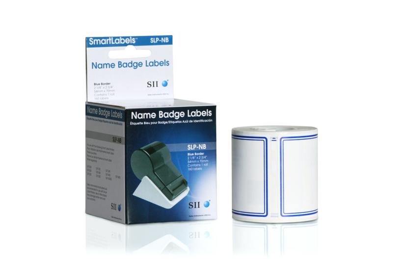 Seiko Instruments SLP-NB - taggar f&ouml;r namnskylt - 160 etikett (er) - 54 x 70 mm