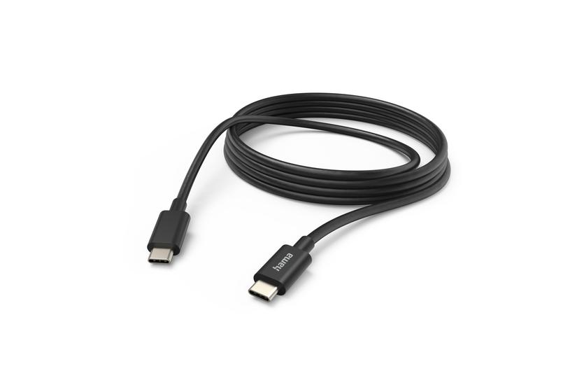 HAMA Cable Charging/Data USB-C - USB-C 3.0m Black