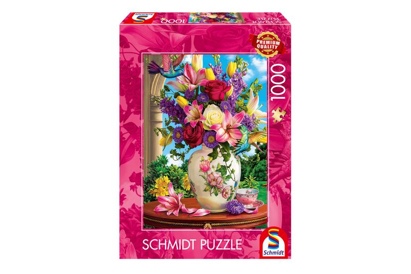 Schmidt Spiele Pussel - Vuxna - Blomsterbukett