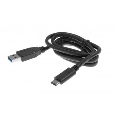 Insmat 1m USB 3.1-C/USB 3.0-A USB-kabel USB 3.2 Gen 2 (3.1 Gen 2) USB C USB A Sort