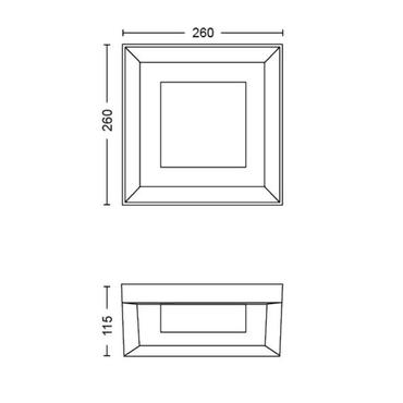 Philips Hue Econic Væglampe