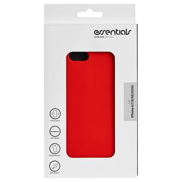 iPhone 6/7/8/SE (2020) silicone back cover, Red