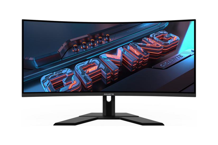 Gigabyte G34wqcp Skærm Kantbelyst Led    Vesa Adaptive Sync Amd Freesync Premium 1ms Wqhd 3440x1440 Ved 180hz