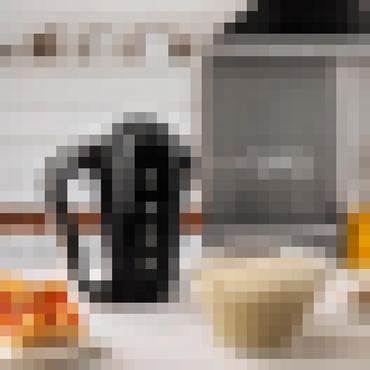 Smeg 50's Style HMF01BLEU - handmixer - black/polished chrome