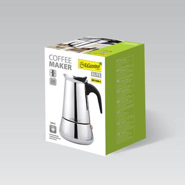 Maestro MR-1660 Moka gryde 0,2 L Rustfrit stål