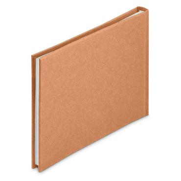 Hama Wrinkled Buchalbum    24x17 36 wei&szlig;e Seiten, braun      7614