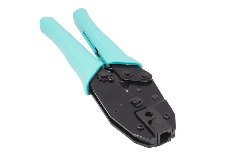 Alcasa GC-N0096 Kabel-Crimper Crimpwerkzeug Schwarz - Blau (GC-N0096)