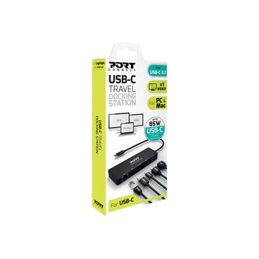 PORT connect DOCKING TYPE C TRAVEL 1 X 4K
