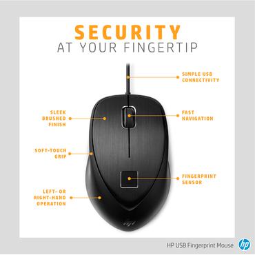 HP Fingerprint - mus - USB