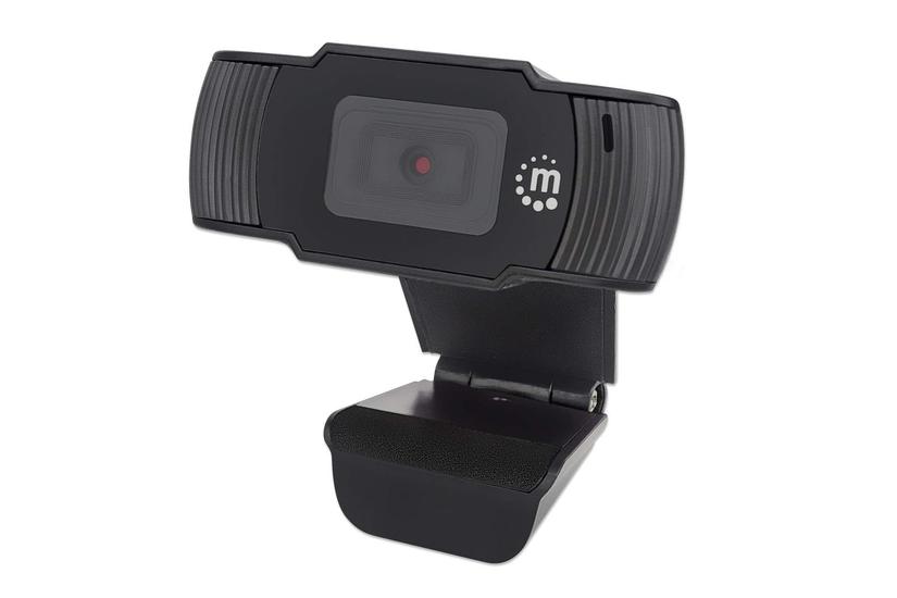 Manhattan 462006 webcam 2 MP 1920 x 1080 pixel USB 2.0 Sort