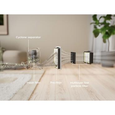 Electrolux EL51C1LDB 2 L Tromle vakuum Dry 1000 W Poseløs