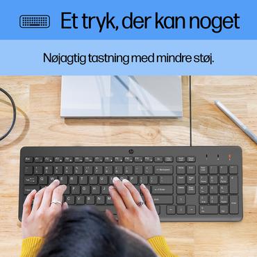 HP 150 Wired Mouse and Keyboar