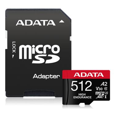 ADATA High Endurance - flashhukommelseskort - 512 GB - microSDXC UHS-I