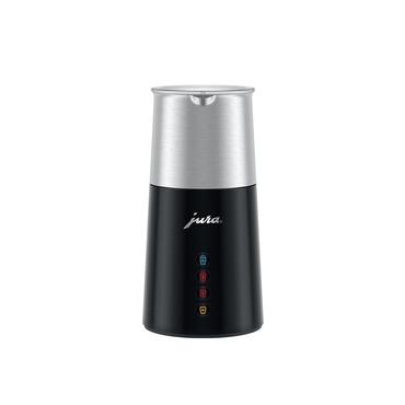 JURA Hot & Cold Automatic milk frother/warmer Sort, Sølv