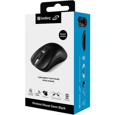 SANDBERG Wireless Mouse Saver Black