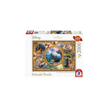 Schmidt Spiele Thomas Kinkade Studios: Disney Dreams Collection Puslespil 2000 stk Tegnefilm