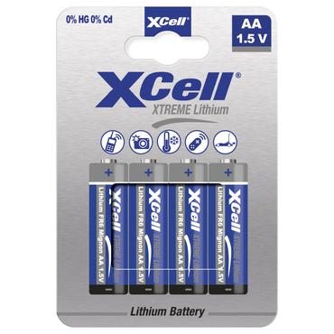 XCell 145873 husholdningsbatteri Genopladeligt batteri AA Lithium