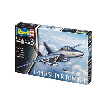 Revell Grumman F-14D Super Tomcat Model af fly Monteringssæt 1:72