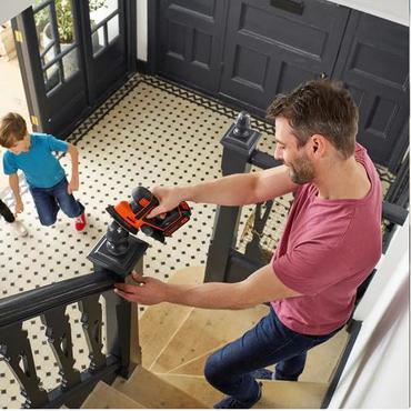 Black & Decker BDCDS18N Delta slibemaskine 12000 rpm Sort, Orange