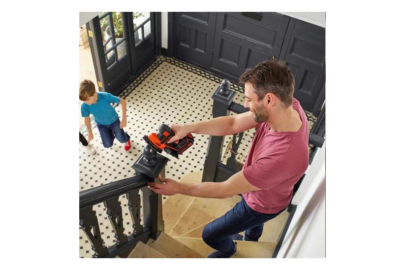 Black & Decker BDCDS18N Delta slibemaskine 12000 rpm Sort, Orange