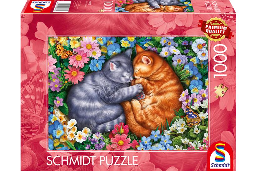 Schmidt Spiele 58875 puslespil 1000 stk Dyr