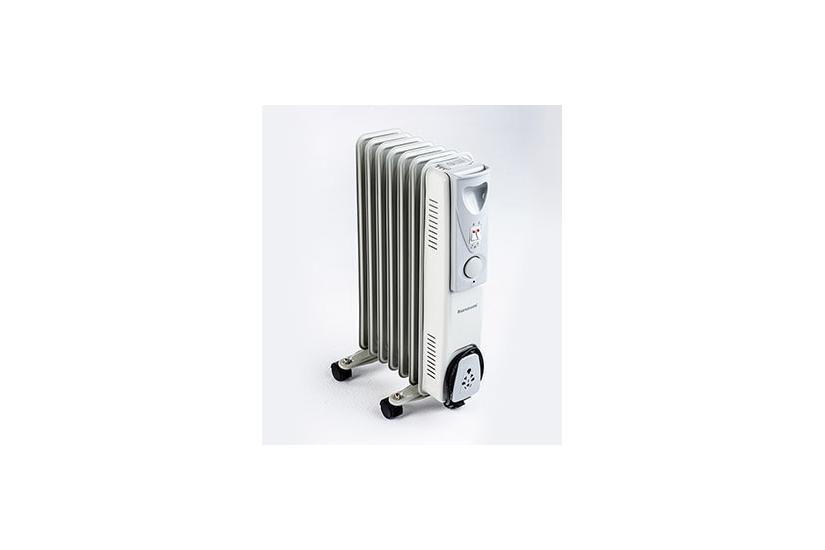Ravanson OH-07 varmeapparat Indend&oslash;rs Gr&aring; 1500 W Olie elektrisk omr&aring;devarmer