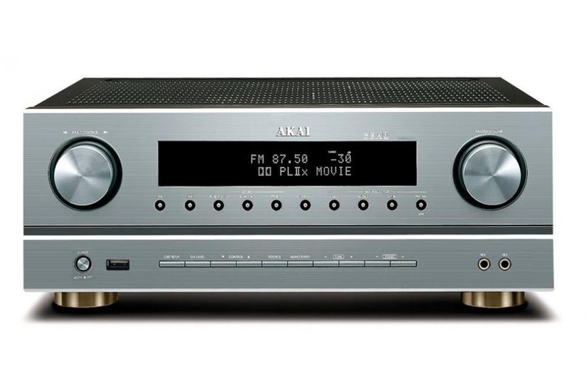 Akai AS005RA-750B AV-modtager 25 W 5.1 kanaler Surround S&oslash;lv