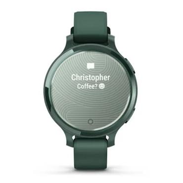 Garmin Lily 2 Active - jasper green anodized aluminum - smart ur med b&aring;nd - jasper green