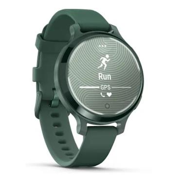 Garmin Lily 2 Active - jasper green anodized aluminum - smart ur med b&aring;nd - jasper green