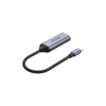 Unitek V1415A - USB-/DisplayPort-adapter - 24 pin USB-C till DisplayPort - 15 cm