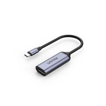 Unitek V1415A - USB-/DisplayPort-adapter - 24 pin USB-C till DisplayPort - 15 cm