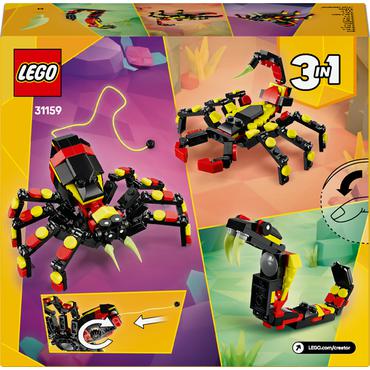 LEGO Creator 31159 Dzikie zwierzęta: niezwykły pająk