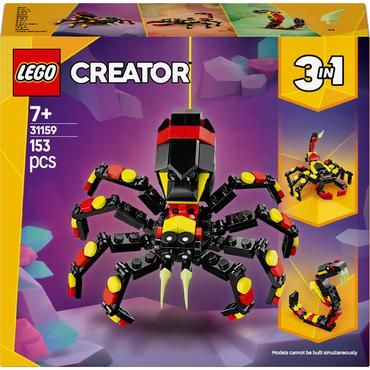 LEGO Creator 31159 Dzikie zwierzęta: niezwykły pająk