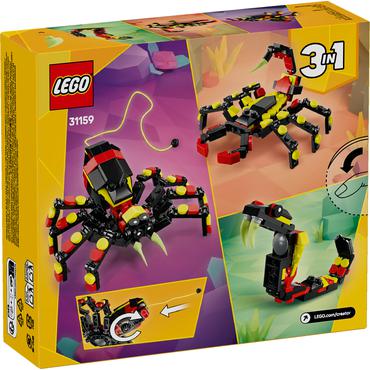 LEGO Creator 31159 Dzikie zwierzęta: niezwykły pająk