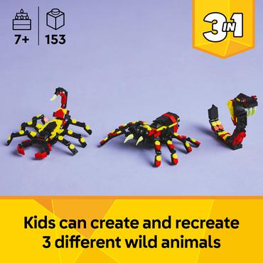 LEGO Creator 31159 Dzikie zwierzęta: niezwykły pająk